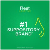 Fleet Laxative Glycerin Suppositories for Adult Constipation, 100 CT, thumbnail image