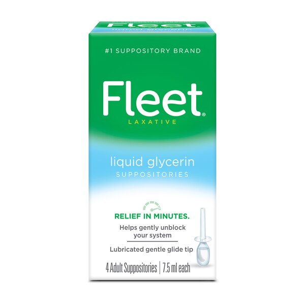 Fleet Laxative Liquid Glycerin Suppositories
