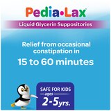 Pedia-Lax Liquid Glycerin Suppositories for Kids, thumbnail image