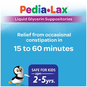 Pedia-Lax Liquid Glycerin Suppositories for Kids