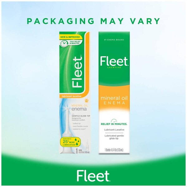 Fleet Laxative Mineral Oil Enema