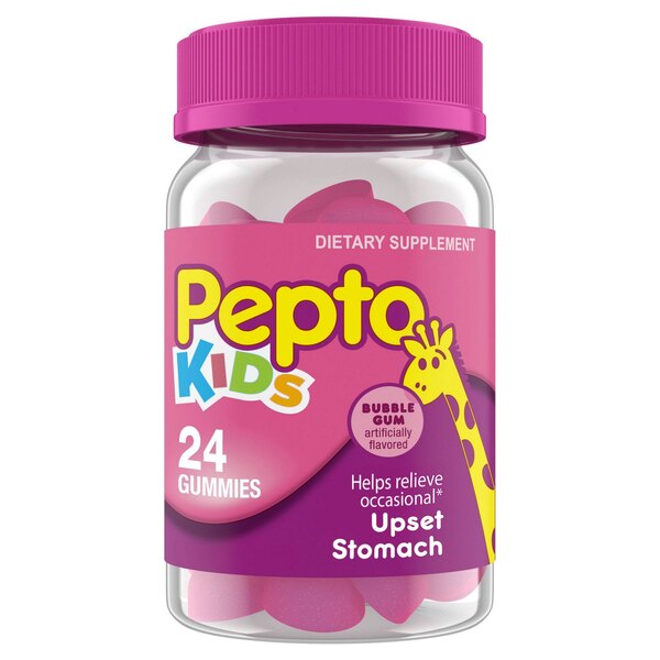 Pepto Kids Gummies, 24 CT