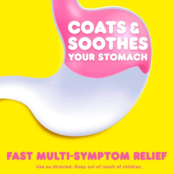 Pepto Bismol 5 Symptoms Digestive Relief Liquid