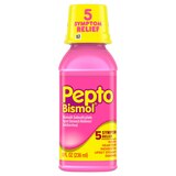 Pepto Bismol 5 Symptoms Digestive Relief Liquid, thumbnail image