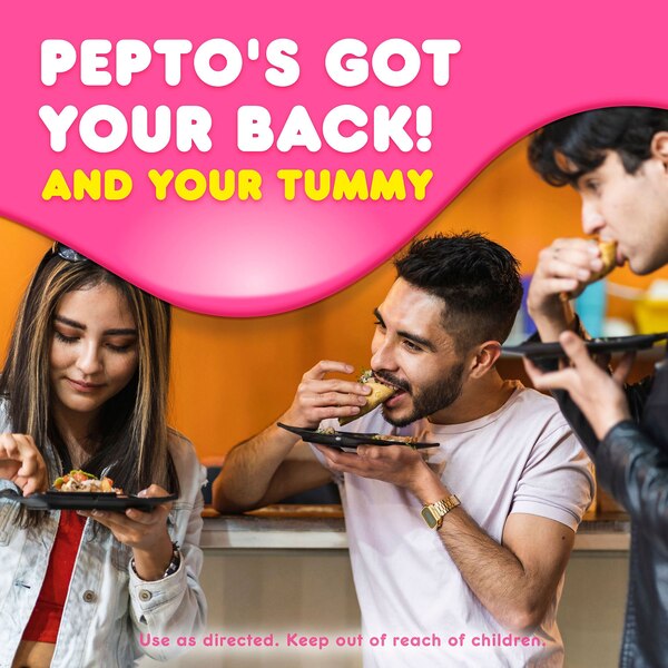 Pepto Bismol 5 Symptoms Digestive Relief Liquid