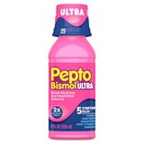Pepto Bismol Ultra 5 Symptom Relief Liquid, Original, 8 OZ, thumbnail image