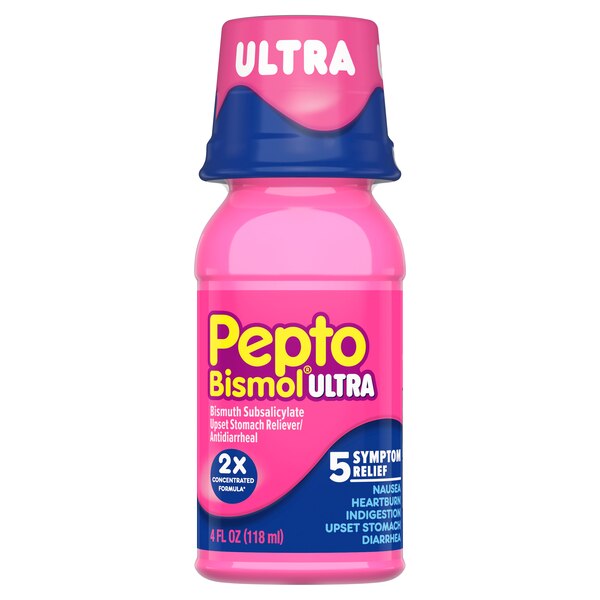 Pepto Bismol Ultra 5 Symptom Relief Liquid