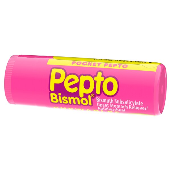 Pepto Bismol, 5 Symptom Relief Chewable Tablets