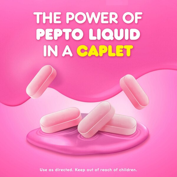 Pepto Bismol 5 Symptom Relief Caplets
