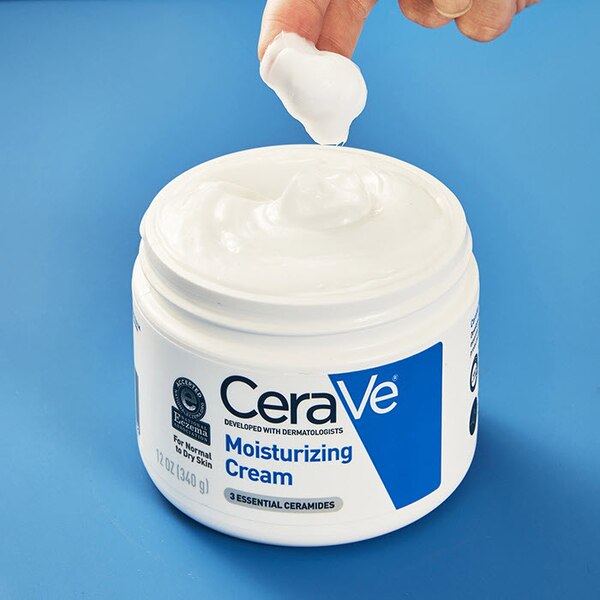 CeraVe Moisturizing Cream Lotion, Body and Face Moisturizer, 12 OZ