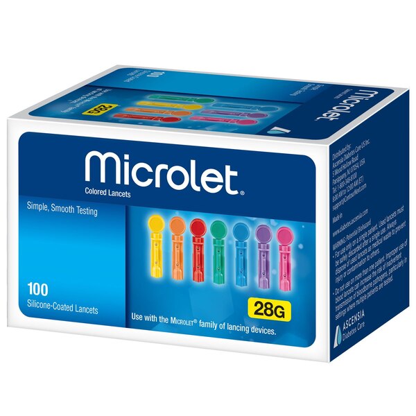 Microlet Silicone-Coated Lancets