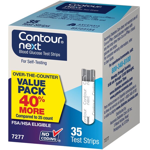 Contour Next Blood Glucose Test Strips