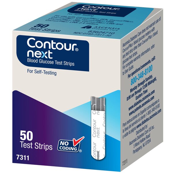 Contour Next Blood Glucose Test Strips