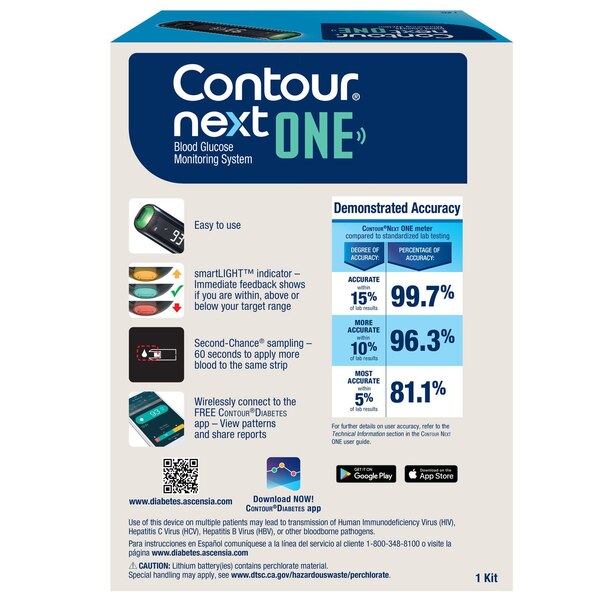 Contour Next One Blood Glucose Monitoring System