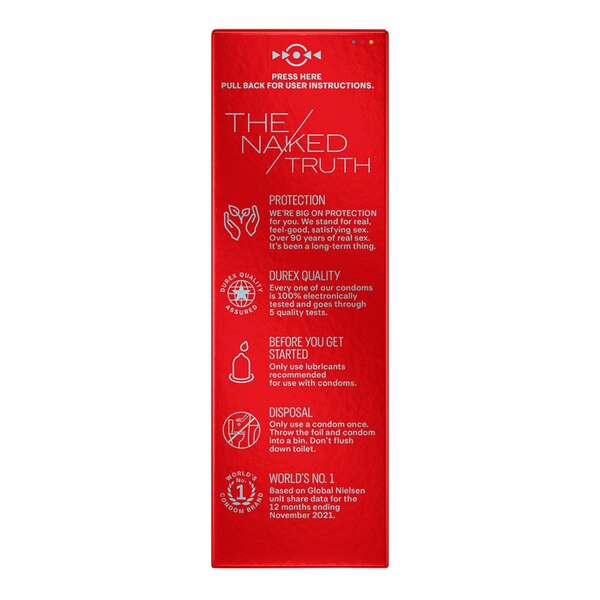 Durex Extra Sensitive Ultra Thin Lubricated Latex Condoms