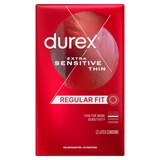 Durex Extra Sensitive Ultra Thin Lubricated Latex Condoms, thumbnail image