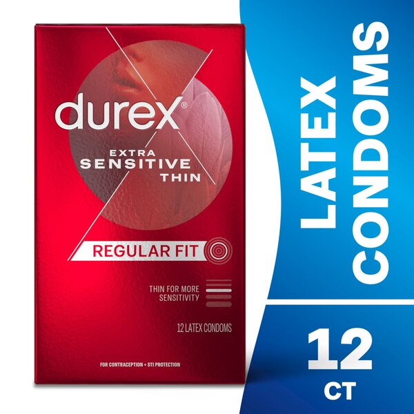 Durex Extra Sensitive Ultra Thin Lubricated Latex Condoms