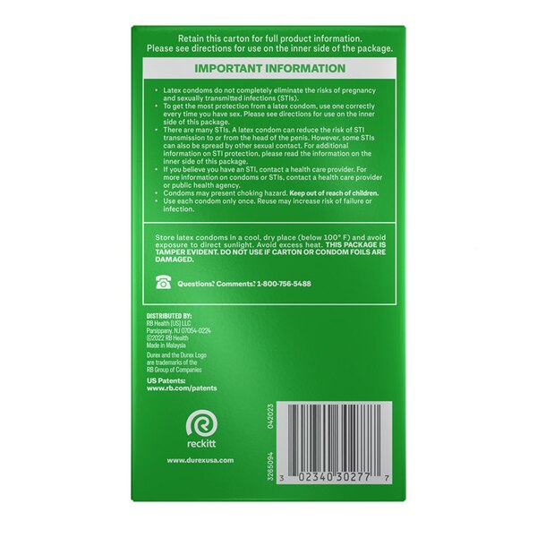 Durex Tropical Flavored Premium Condoms
