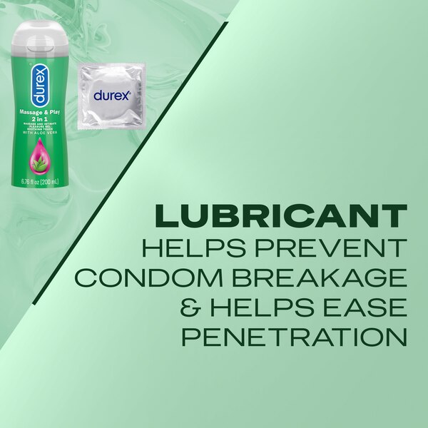 Durex Massage and Play 2-in-1 Massage Gel and Personal Lubricant