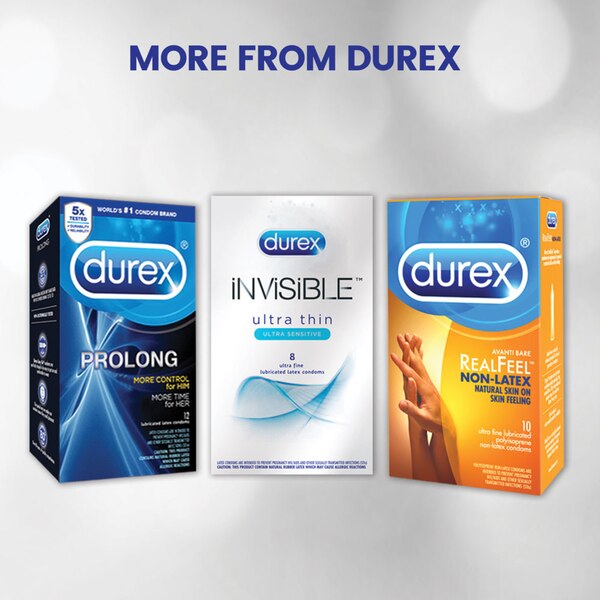 Durex Avanti Bare Real Feel Lubricated Non-Latex Condoms