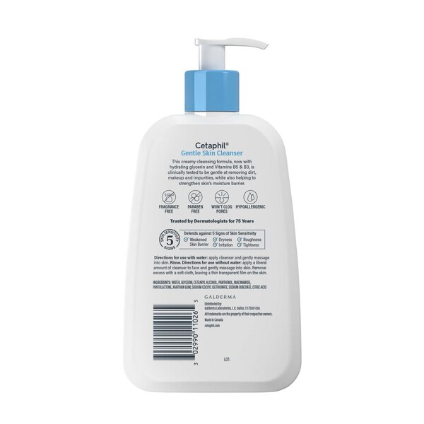 Cetaphil Gentle Skin Cleanser, 8 OZ