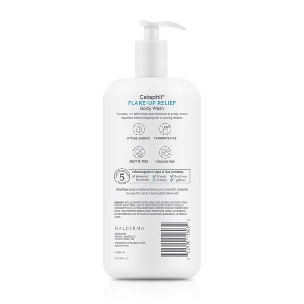Cetaphil Flare-Up Relief Body Wash