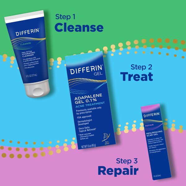 Differin Resurfacing Scar Gel, 1 OZ