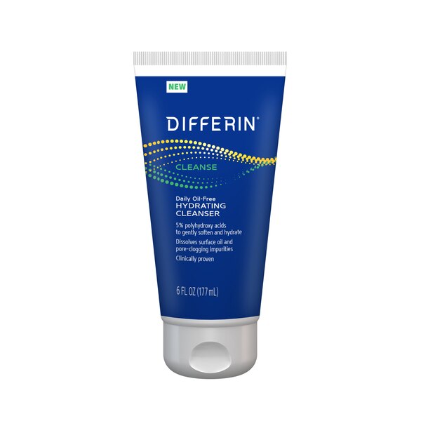 Differin Daily Oil-Free Hydrating Cleanser, 6 OZ