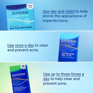 Differin Power Patch Acne-Prone Skin Patches, 36 CT