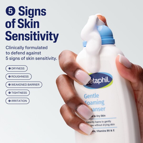 Cetaphil Gentle Foaming Cleanser, 8 OZ