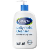 Cetaphil Daily Facial Cleanser for Sensitive, Combination to Oily Skin, 16 OZ, thumbnail image