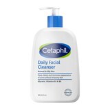Cetaphil Daily Facial Cleanser for Sensitive, Combination to Oily Skin, 16 OZ, thumbnail image