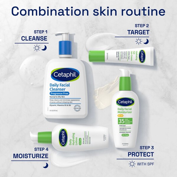 Cetaphil Daily Fragrance Free Facial Cleanser