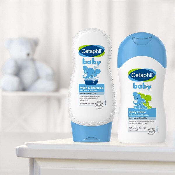 Cetaphil Baby Wash and Shampoo, 13.5 OZ
