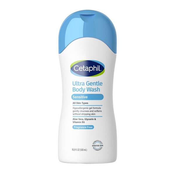 Cetaphil Ultra Gentle Body Wash, Fragrance Free