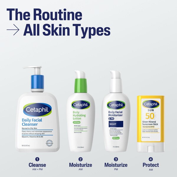 Cetaphil Sheer Mineral Sunscreen Stick SPF 50, 0.5 OZ