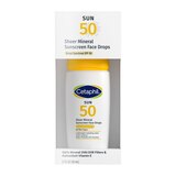 Cetaphil Sheer Mineral Face Liquid Sunscreen SPF 50, 1.7 OZ, thumbnail image