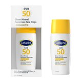 Cetaphil Sheer Mineral Face Liquid Sunscreen SPF 50, 1.7 OZ, thumbnail image