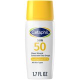 Cetaphil Sheer Mineral Face Liquid Sunscreen SPF 50, 1.7 OZ, thumbnail image
