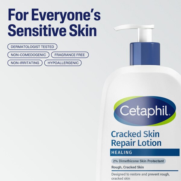 Cetaphil Cracked Skin Repair Lotion, 16 OZ