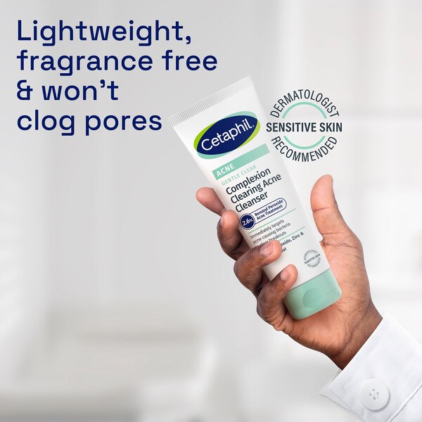 Cetaphil Gentle Clear Complexion-Clearing BPO Acne Cleanser