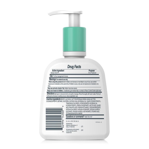 Cetaphil Gentle Clear Pore Clearing Acne Cleanser, 2% Salicylic Acid, 8 OZ
