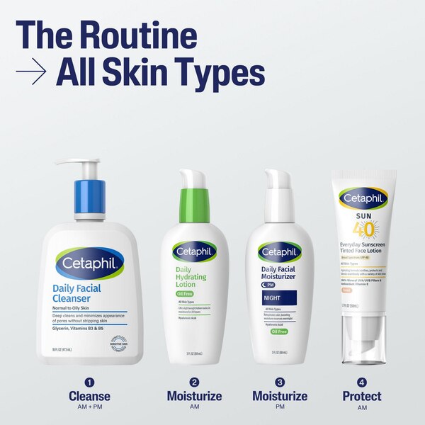 Cetaphil Everyday Sunscreen Tinted Face Lotion SPF 40