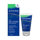 Differin Daily Deep Cleanser with Benzoyl Peroxide, 4 OZ, thumbnail image