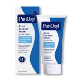 PanOxyl Creamy Wash 4% Benzoyl Peroxide Daily Control Deep Cleaning Wash for Acne, 6 OZ, thumbnail image 2 of 6