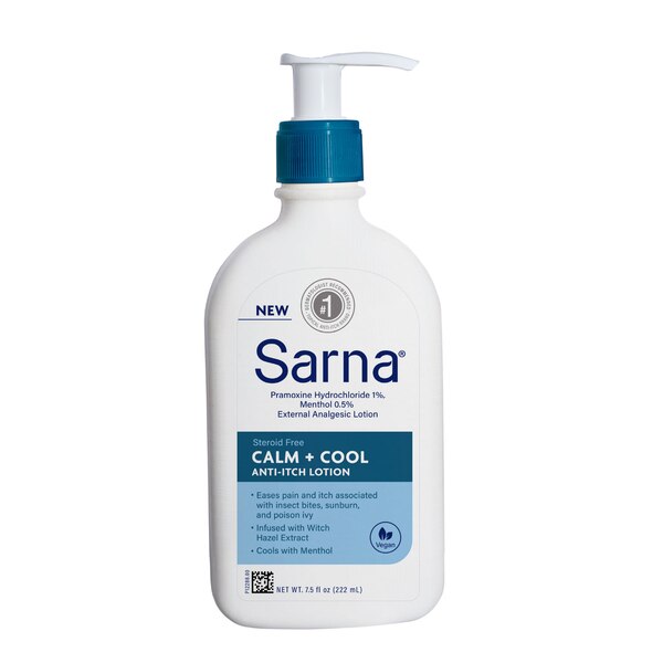 Sarna Anti-Itch Lotion for Relief, 7.5 OZ