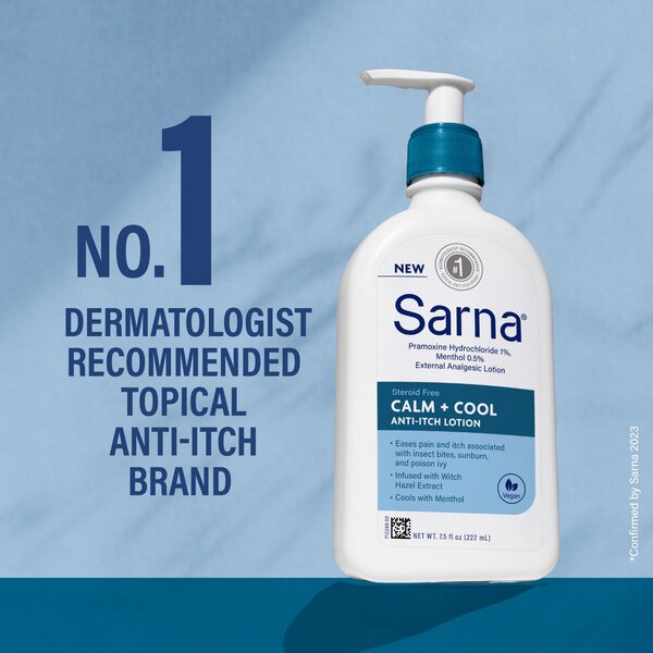 Sarna Anti-Itch Lotion for Relief, 7.5 OZ