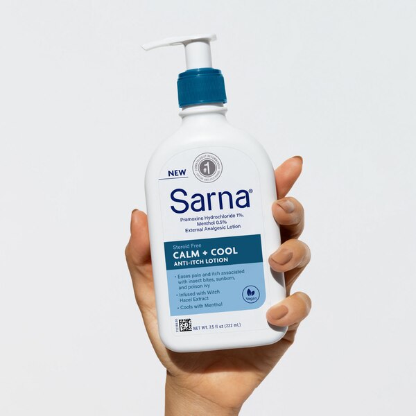 Sarna Anti-Itch Lotion for Relief, 7.5 OZ