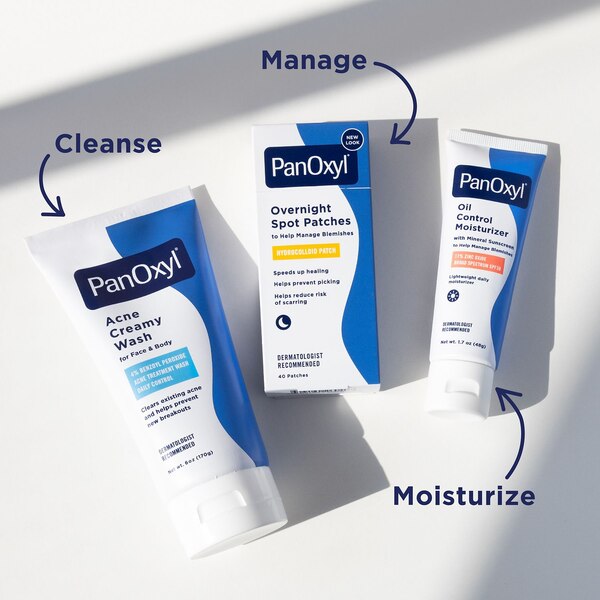 PanOxyl PM Overnight Spot Patches, 40CT