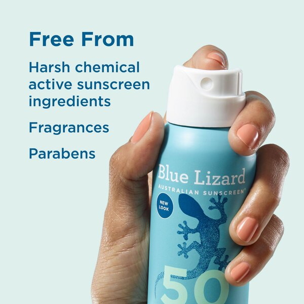Blue Lizard Sensitive Mineral Sunscreen Spray, SPF 50